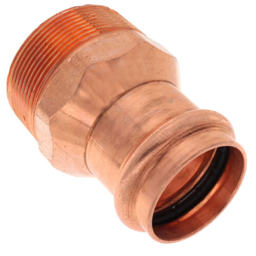 Main product image of 1-1/2" Press x 2" Male Copper Adapter