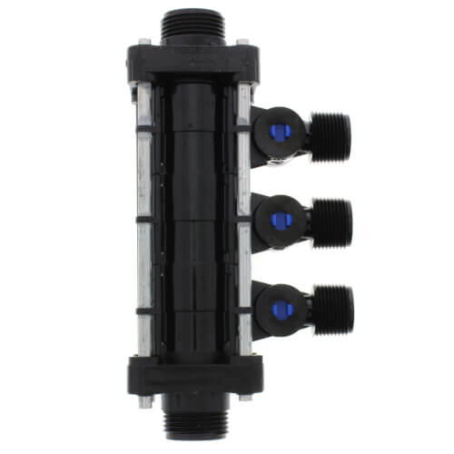 Main product image of 1/2", 3 Port Zero Lead PolyAlloy PEX Crimp MINIBLOC