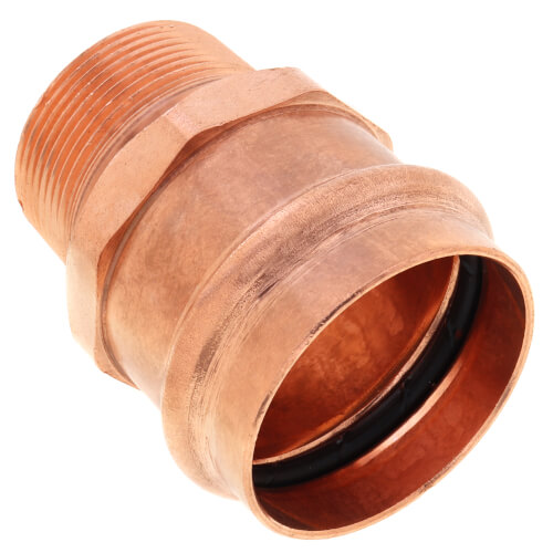 Main product image of 2" Press x 1-1/2" Male Copper Adapter