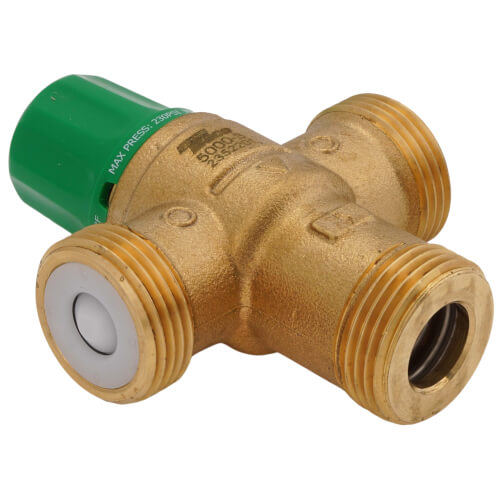 Main product image of 1" Sweat Union 5004 Mixing Valve w/ Gauge (Low Lead)