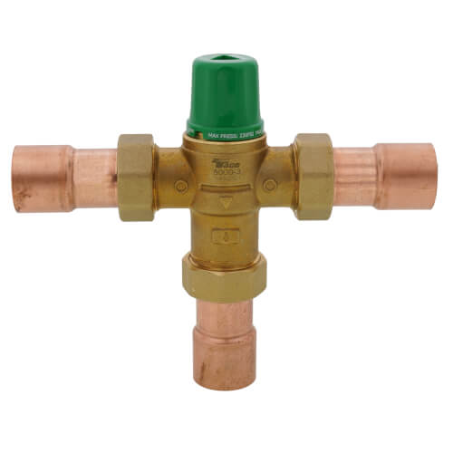 Main product image of 1" Sweat Union 5004 Heating Only Mixing Valve