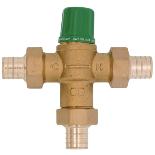 Main product image of 1" PEX Union 5004 Heating Only Mixing Valve