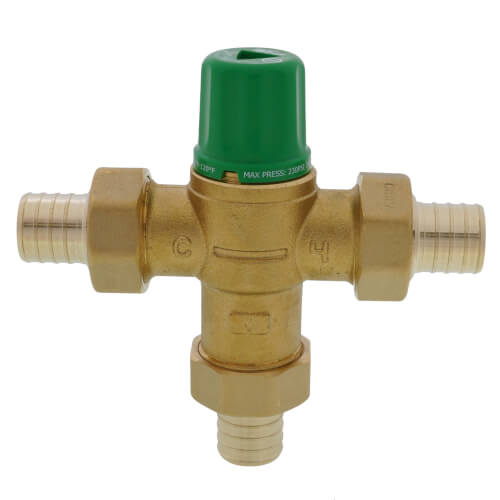 5004P3 Taco 5004P3 1" PEX Union 5004 Mixing Valve (Low Lead)