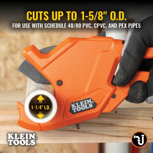 Main product image of 1-1/4" Precision Ratcheting PVC Pipe Cutter