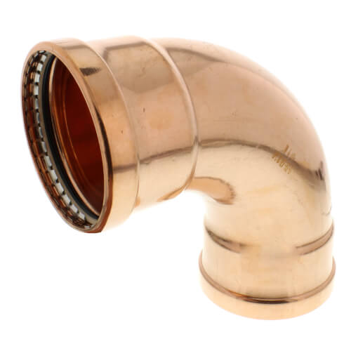 Main product image of 4" Press Copper 90° Elbow