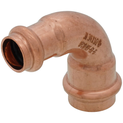 Main product image of 3/4" x 1/2" Press Copper 90° Elbow