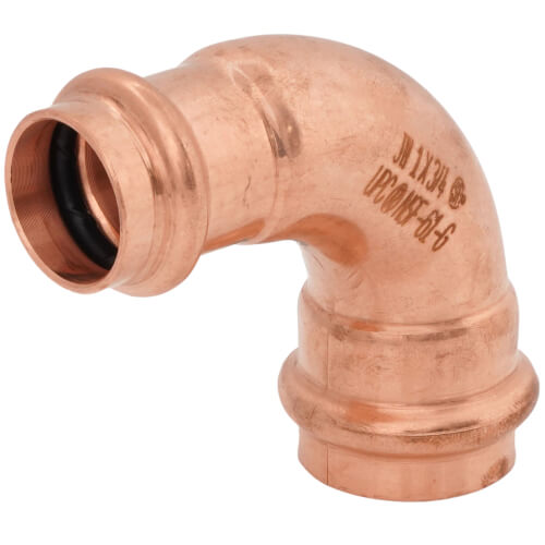 Main product image of 1" x 3/4" Press Copper 90° Elbow