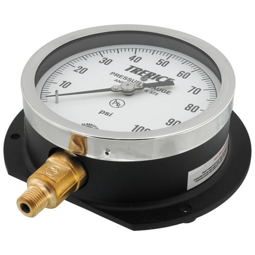 Main product image of 500XB, 4-1/2" Pressure Gauge with Lower Mount (0-100 PSI)