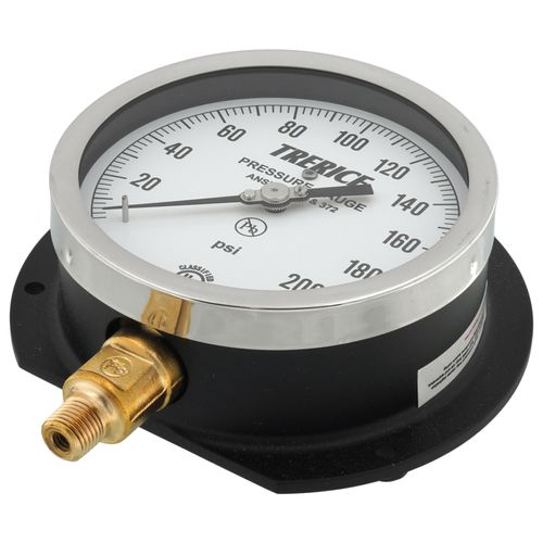 Main product image of 500XB, 4-1/2" Pressure Gauge with Lower Mount (0-200 PSI)