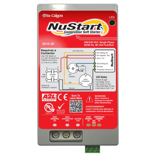 Main product image of 208/230V 16-32 RLA 1 Phase NuStart Compressor Soft Starter