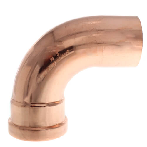 Main product image of 3" Press Copper 90° Street Elbow (FTG x Press)