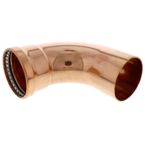 Main product image of 4" Press Copper 90° Street Elbow (FTG x Press)