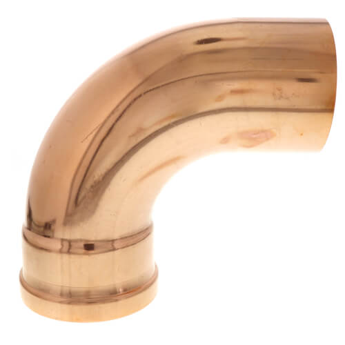 Main product image of 4" Press Copper 90° Street Elbow (FTG x Press)