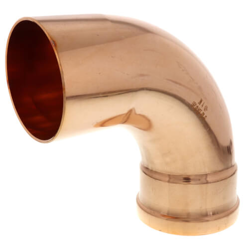 Main product image of 4" Press Copper 90° Street Elbow (FTG x Press)