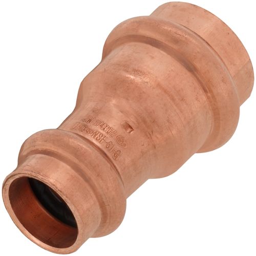 Main product image of 3/4" x 1/2" Press Copper Reducer Coupling