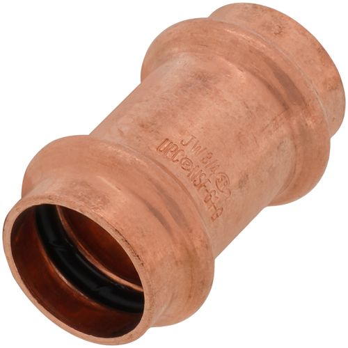 Main product image of 3/4" Press Copper Coupling, No-Stop
