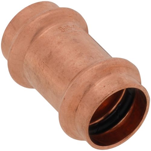 Main product image of 3/4" Press Copper Coupling, No-Stop