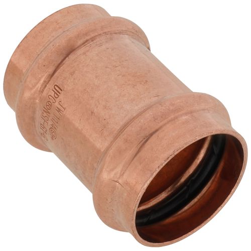 Main product image of 1-1/4" Press Copper Coupling, No-Stop