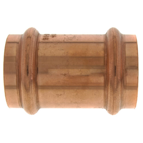 50159 JW 50159 11/2" Press Copper Coupling, NoStop