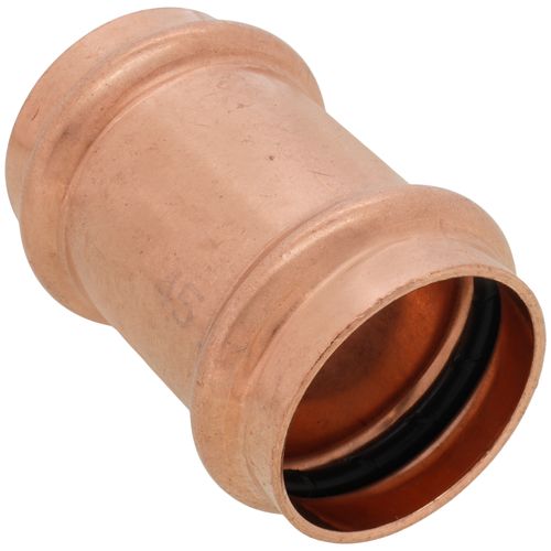 Main product image of 1-1/2" Press Copper Coupling, No-Stop
