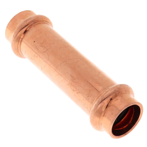 Main product image of 1/2" Press Extended Length Copper Coupling, No-Stop