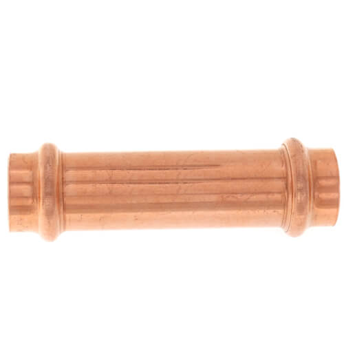 Main product image of 1/2" Press Extended Length Copper Coupling, No-Stop