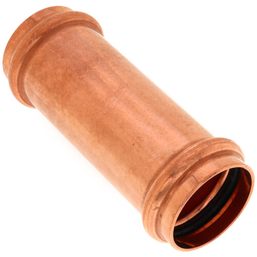 Main product image of 1-1/4" Press Extended Length Copper Coupling, No-Stop