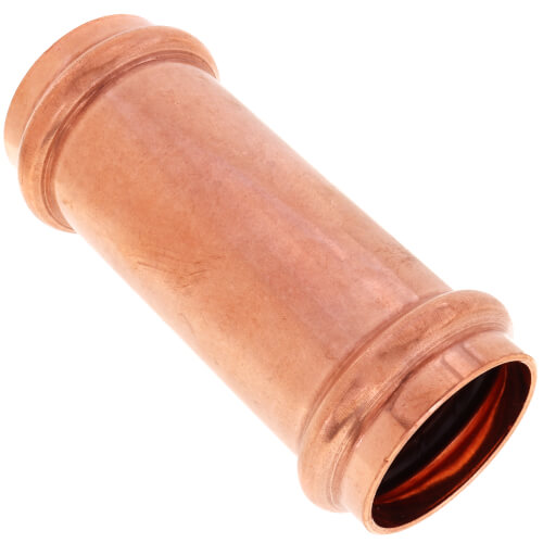 Main product image of 1-1/2" Press Extended Length Copper Coupling, No-Stop