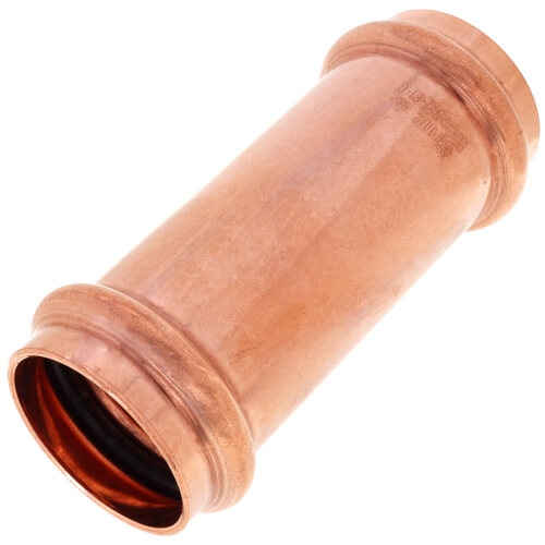 Main product image of 1-1/2" Press Extended Length Copper Coupling, No-Stop
