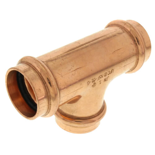 1" Press Copper Tee
