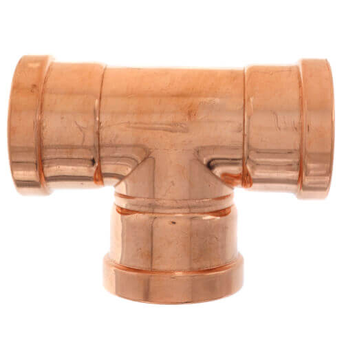Main product image of 4" Press Copper Tee