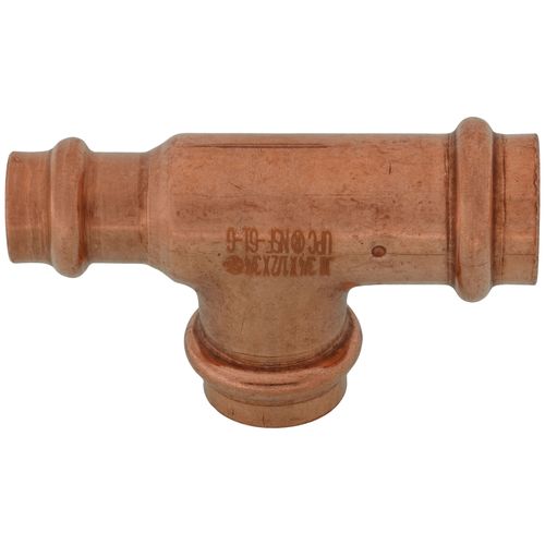 Main product image of 3/4" x 1/2" x 3/4" Press Copper Tee