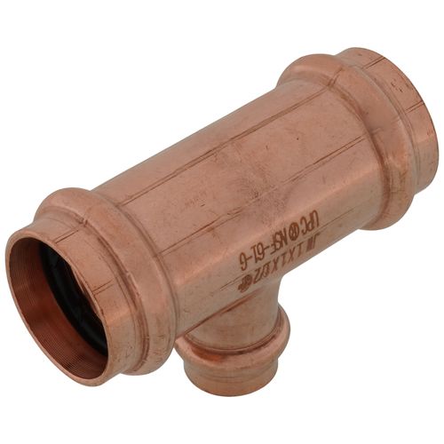 Main product image of 1" x 1" x 1/2" Press Copper Tee