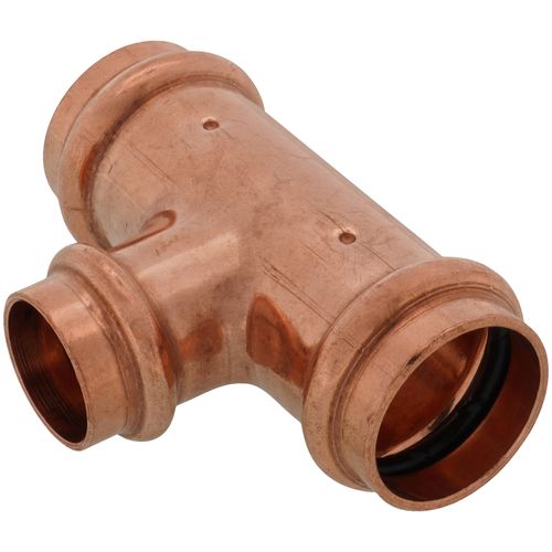 Main product image of 1" x 1" x 3/4" Press Copper Tee