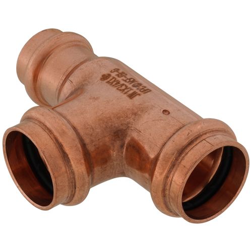 Main product image of 1" x 3/4" x 1" Press Copper Tee