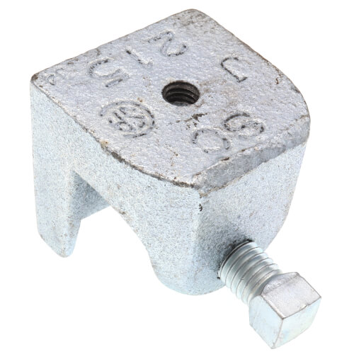 Main product image of 3/8" - 16 Malleable Iron Beam Clamp w/ 1" Opening