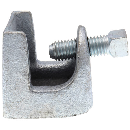 Main product image of 3/8" - 16 Malleable Iron Beam Clamp w/ 1" Opening