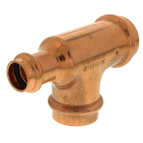 1" x 1/2" x 1" Press Copper Tee