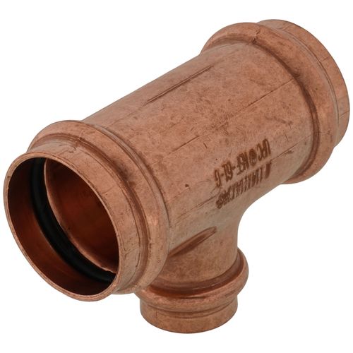 Main product image of 1-1/4" x 1-1/4" x 3/4" Press Copper Tee