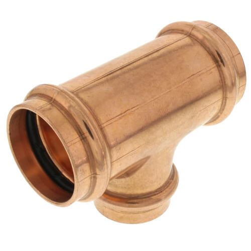 Main product image of 1-1/4" x 1-1/4" x 1" Press Copper Tee