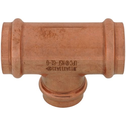 Main product image of 1-1/4" x 1-1/4" x 1" Press Copper Tee