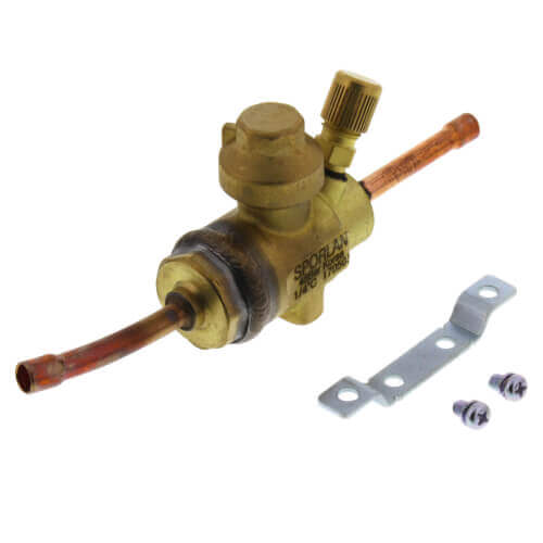 1/4" ODF EBVP-1020 Refrigeration & Air Conditioning Ball Valve (2.1 Cv)