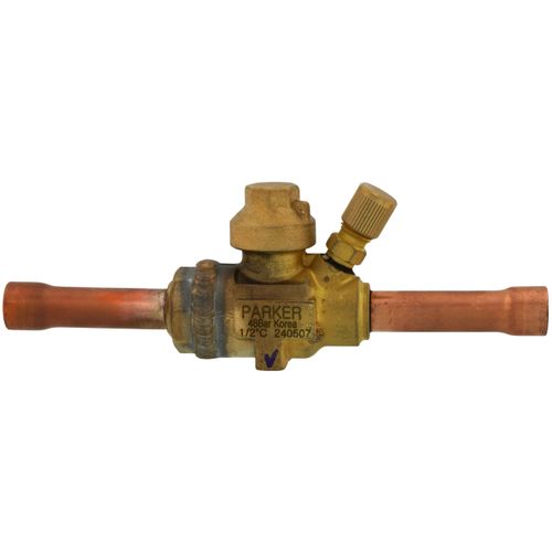 Main product image of 1/2" ODF EBVP-1040 Refrigeration & Air Conditioning Ball Valve (7 Cv)