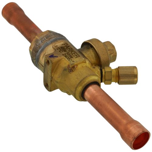 Main product image of 1/2" ODF EBVP-1040 Refrigeration & Air Conditioning Ball Valve (7 Cv)