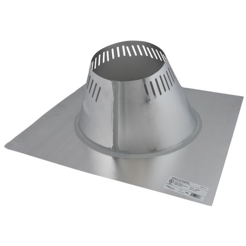 Main product image of 6" TLC Flashing, Flat-6/12 with Storm Collar (6TLCF6)