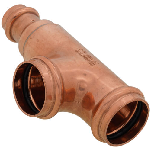 Main product image of 1-1/4" x 3/4" x 1-1/4" Press Copper Tee