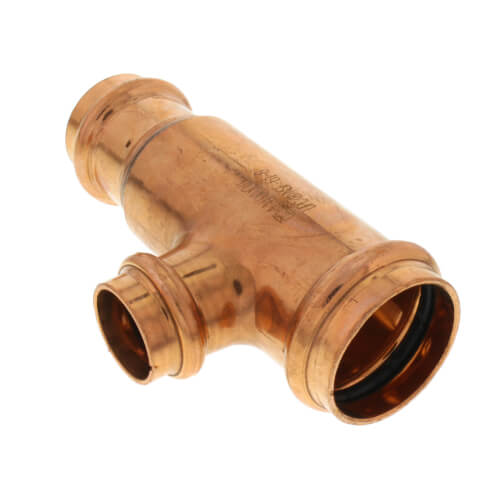 Main product image of 1-1/4" x 1" x 3/4" Press Copper Tee