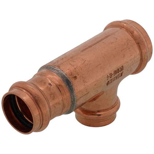 Main product image of 1-1/4" x 1" x 1" Press Copper Tee