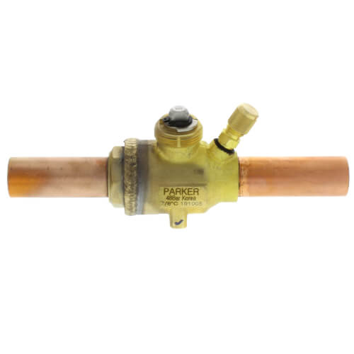 Main product image of 7/8" ODM EBVP-1073-PZK ZoomLock Refrigeration & A/C Ball Valve (30.3 Cv)