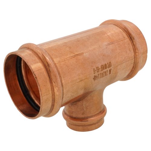 Main product image of 2" x 2" x 1-1/4" Press Copper Tee
